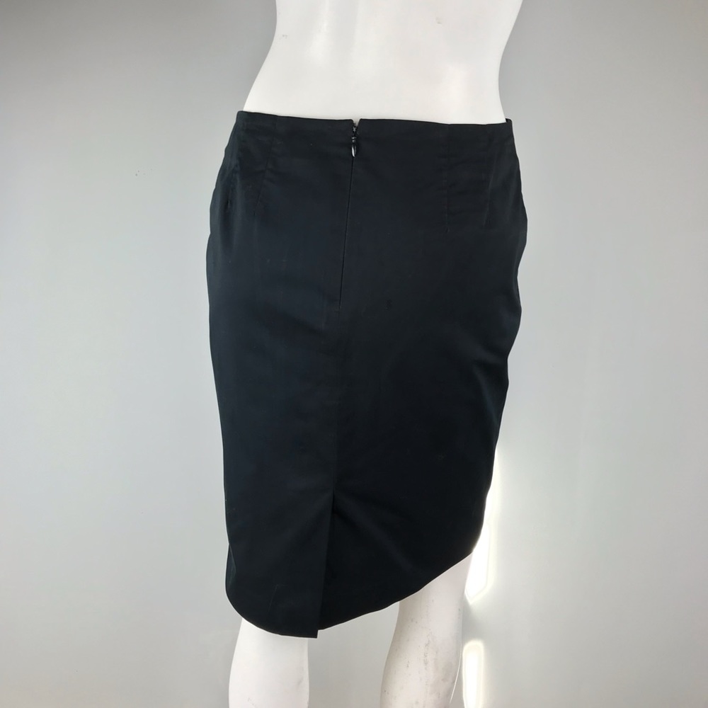 Ann Taylor Black Fully Lined Pencil Skirt Size 8P - Picture 4 of 8